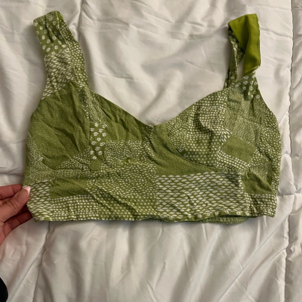 Green shirt
